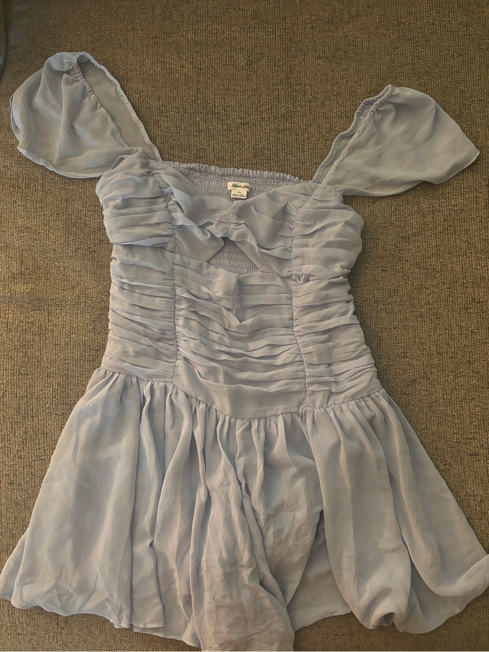 Kimchi Blue Women’s Pale Blue Ruffle Dress